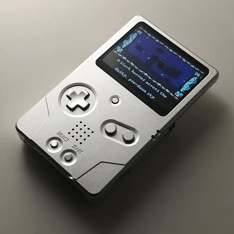 An example of a no-hinge SP: Boxy Pixel’s Game Boy Advance Unhinged (image from boxypixel.com)